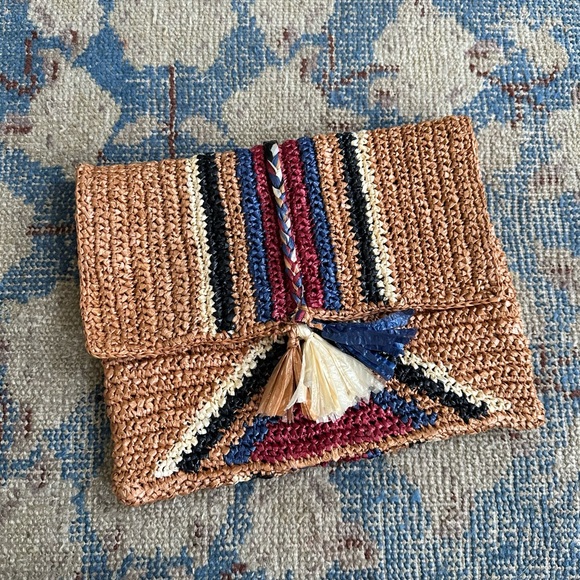 Antik Batik Rufo Woven Handmade Clutch - Picture 4 of 5